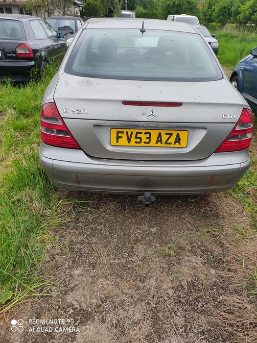 Mercedes-Benz E Klasa  W211 2.2 diesel 150 KM Skrzynia manual 6 biegów