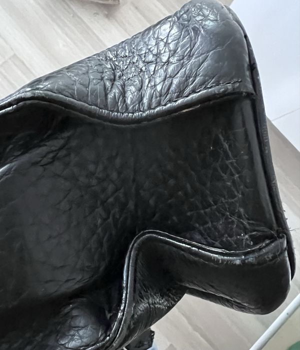 Skórzana torebka czarna shopperka Batycki skóra