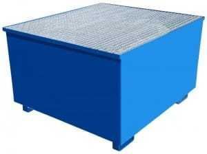 Wanna wychwytowa z rączka i kółkami 250 L