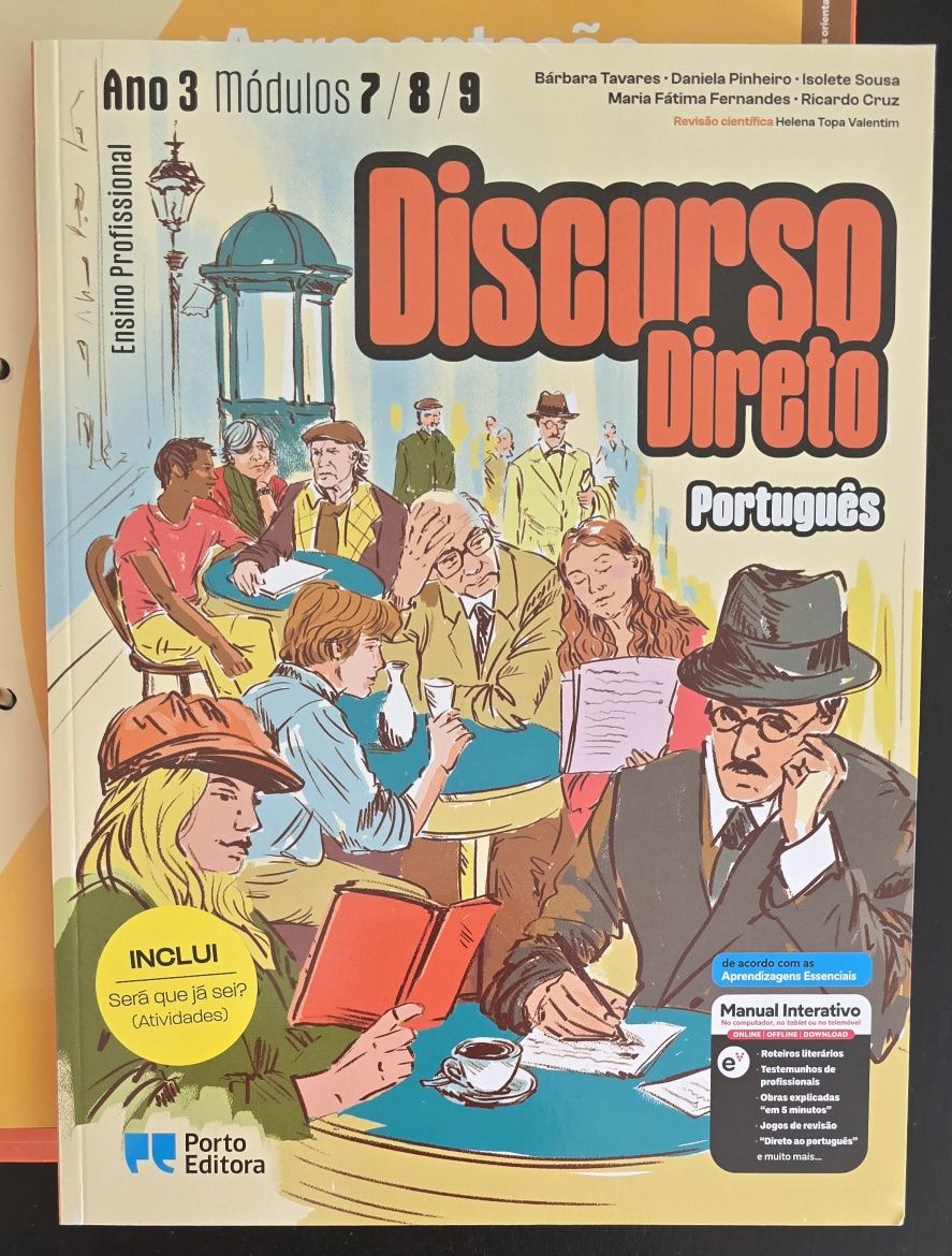Discurso Direto - Ano 3 - Português - Conj. Pedagógico Prof. Completo