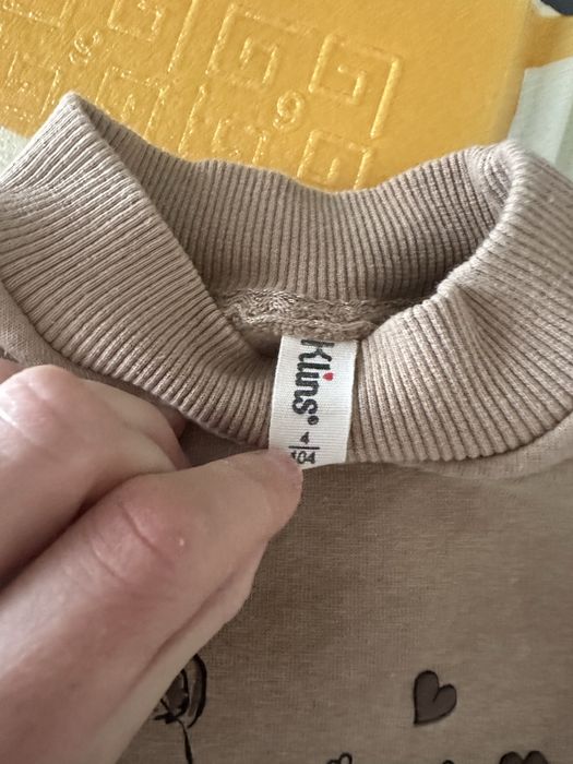 Костюм на флісі для дівчинки