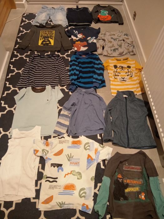 Paczka ubrań 110-116