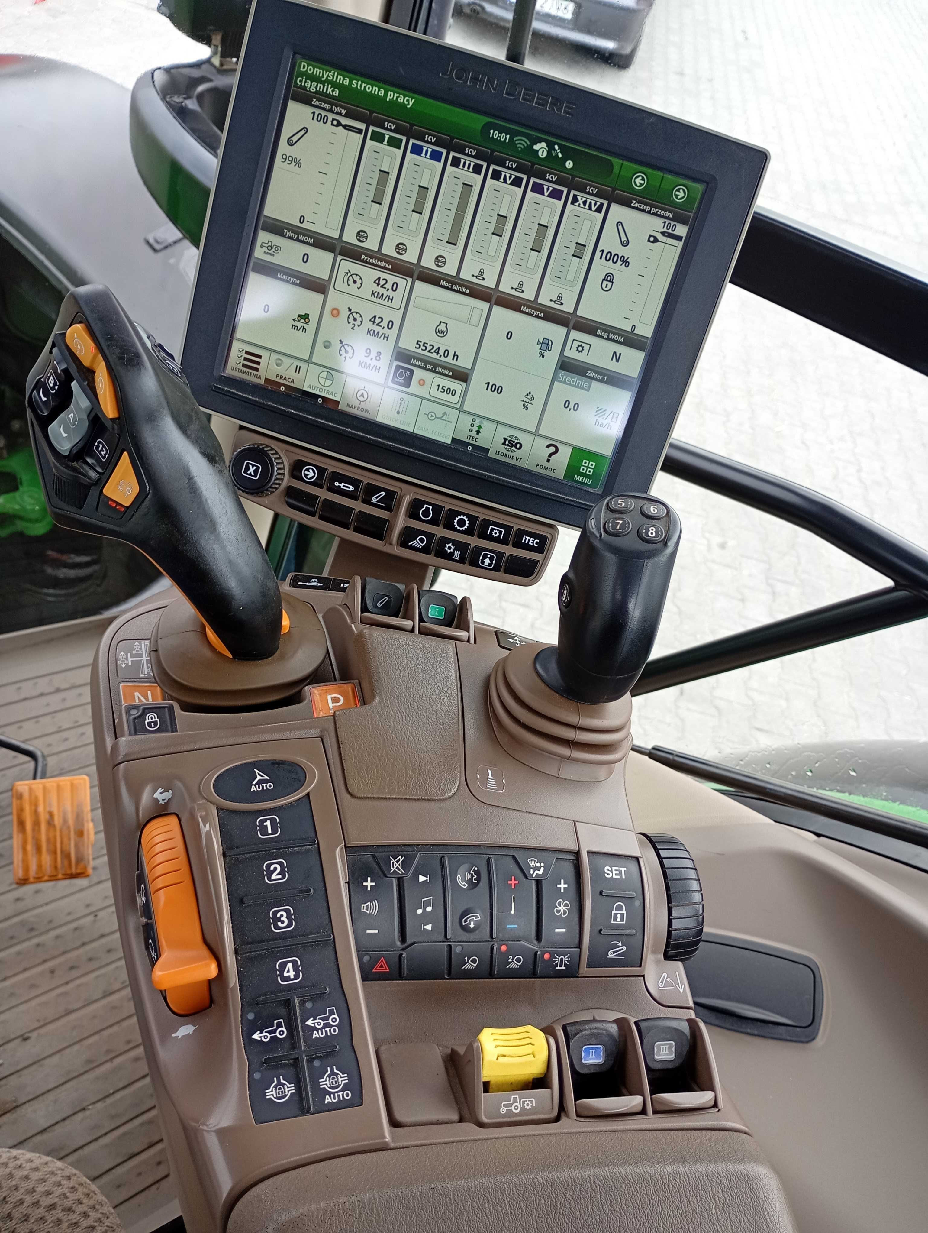 John Deere 6195R Ultimate Edition + SF6000 Command Pro, Niemcy 5524 h