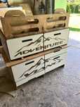 Box kempingowy   spanie+sofa+szuflady