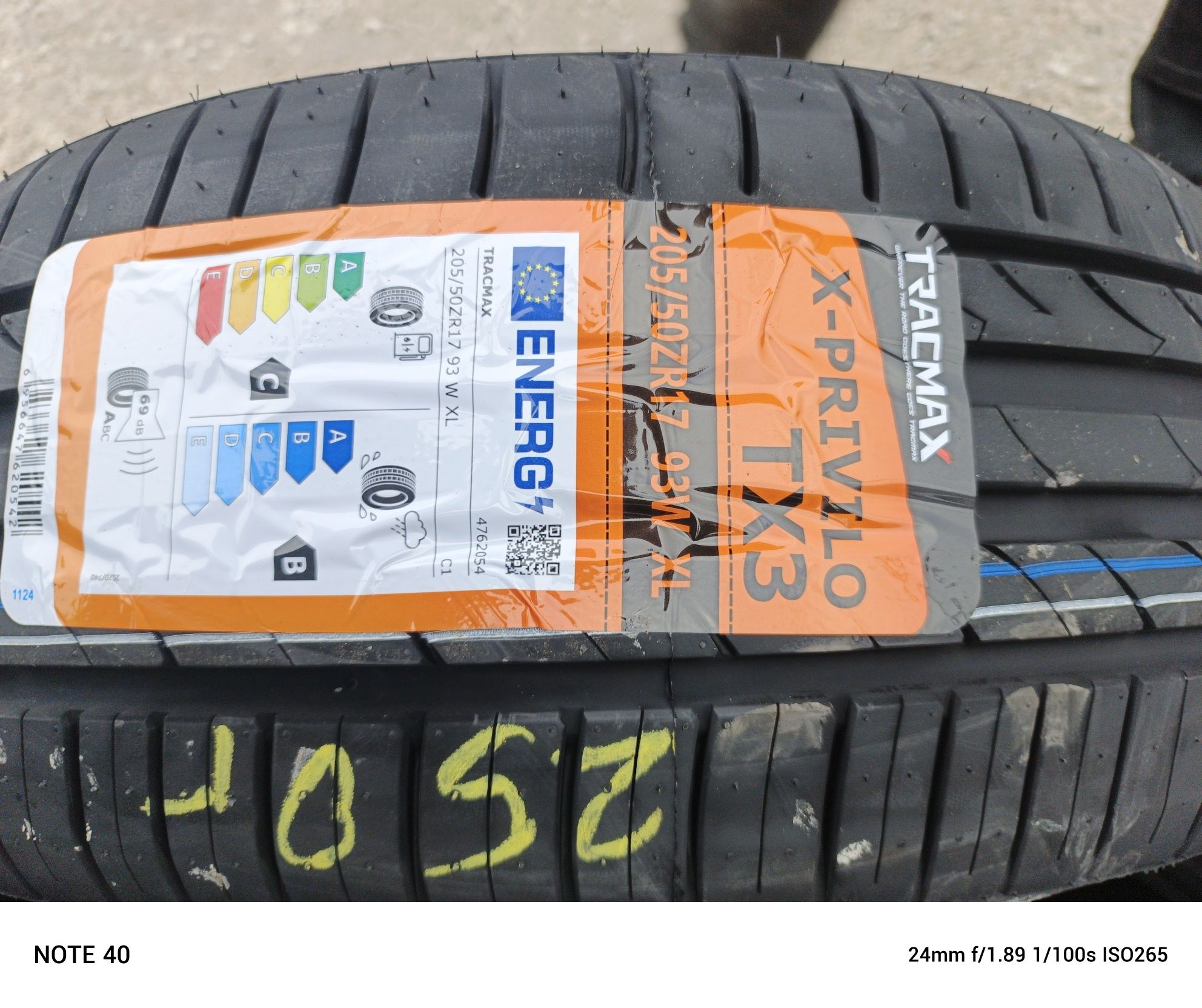 Nowe opony letnie 205/50/17 Tracmax 24/25r montaż/wysyłka gratis