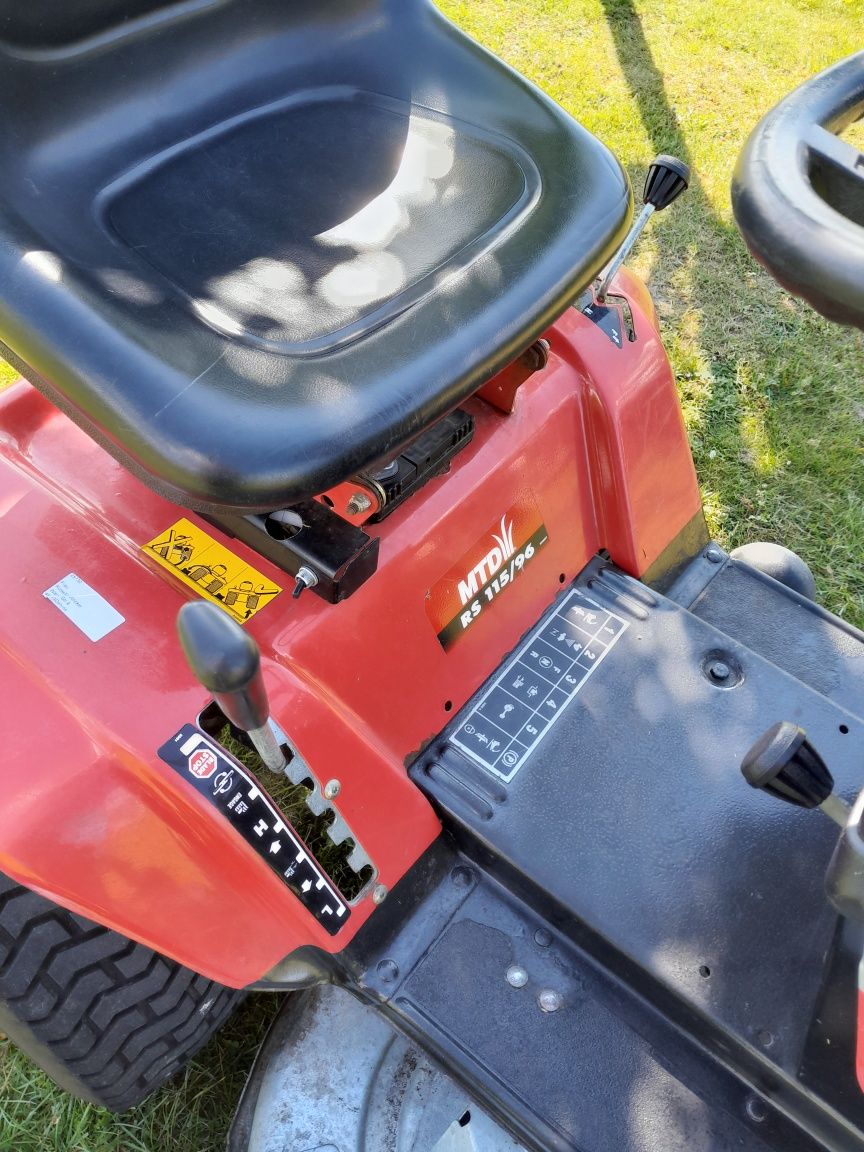 Kosiarka traktorek MTD silnik Briggs Stratton 1125Hp