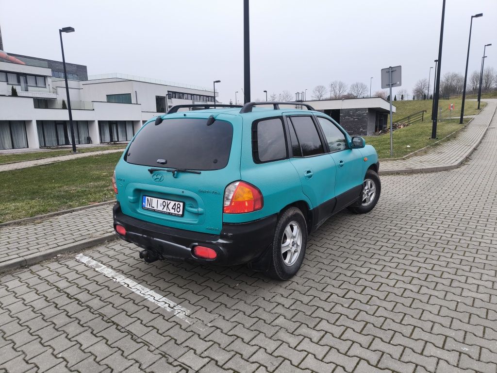 Hyundai Santa Fe 2,7 V6 benzyna+gaz 4x4 Automat