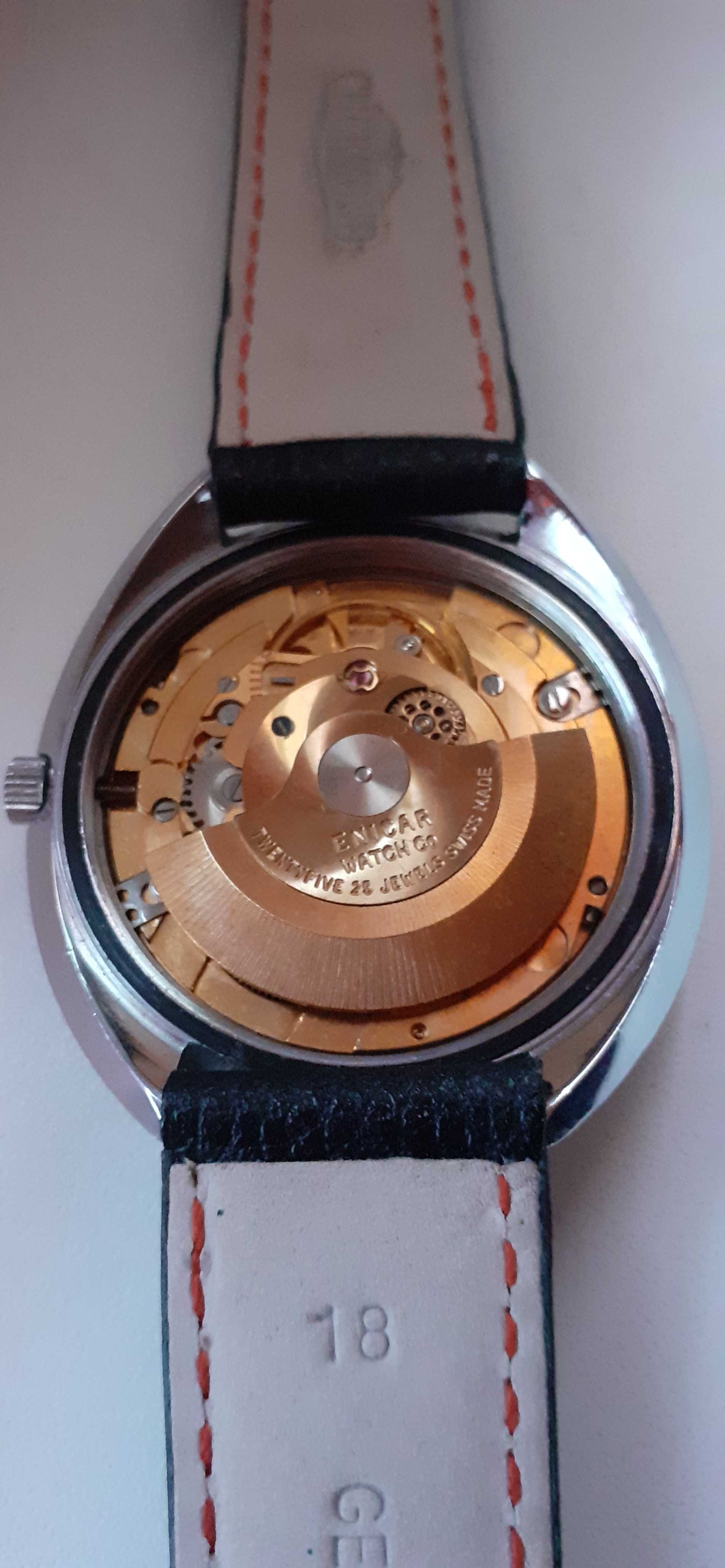 Zegarek ENICAR SHERPA STAR Watch Co automatic z 1969 r.