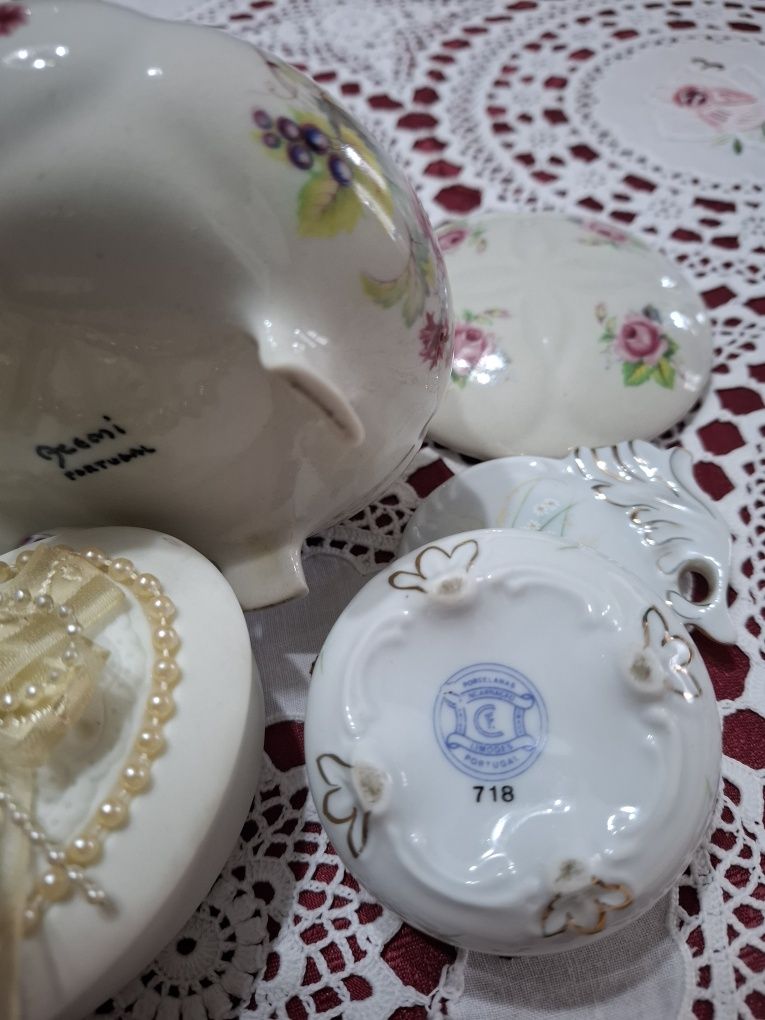 Conjunto de 5 caixinhas decorativas