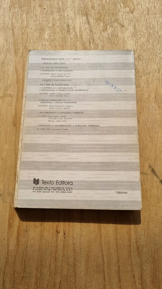Livro Técnico: Contabilidade e gestão