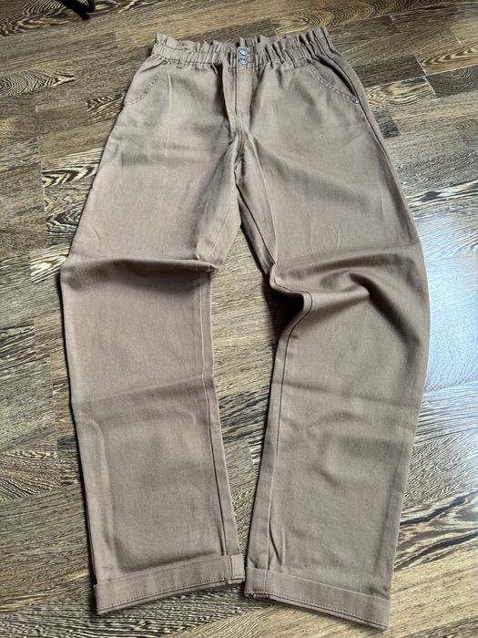 Benetton spodnie brązowe roz. 13-14 lat, 170 cm