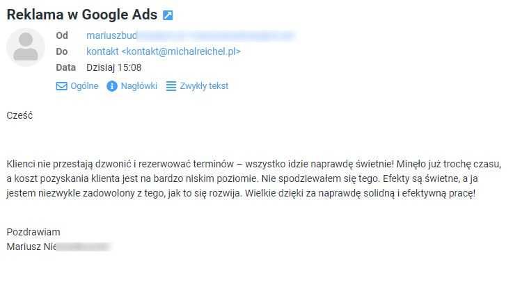 Reklama Adwords Prowadzenie Kampanii - Skuteczna reklama w Google