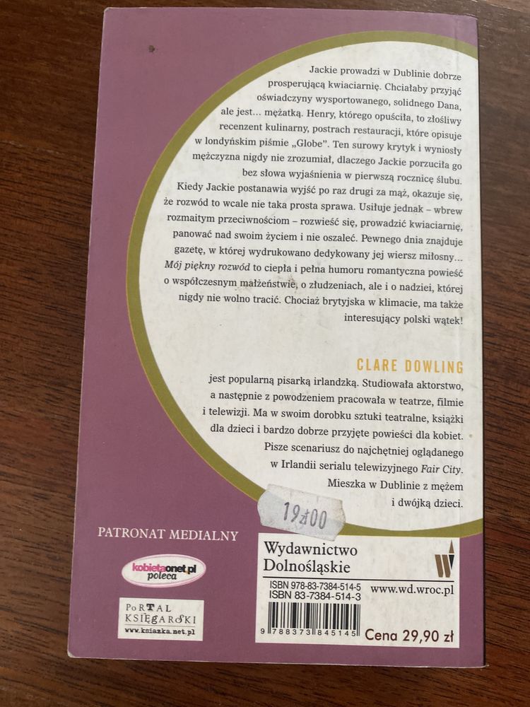 Clare Dowling Mój piękny rozwód