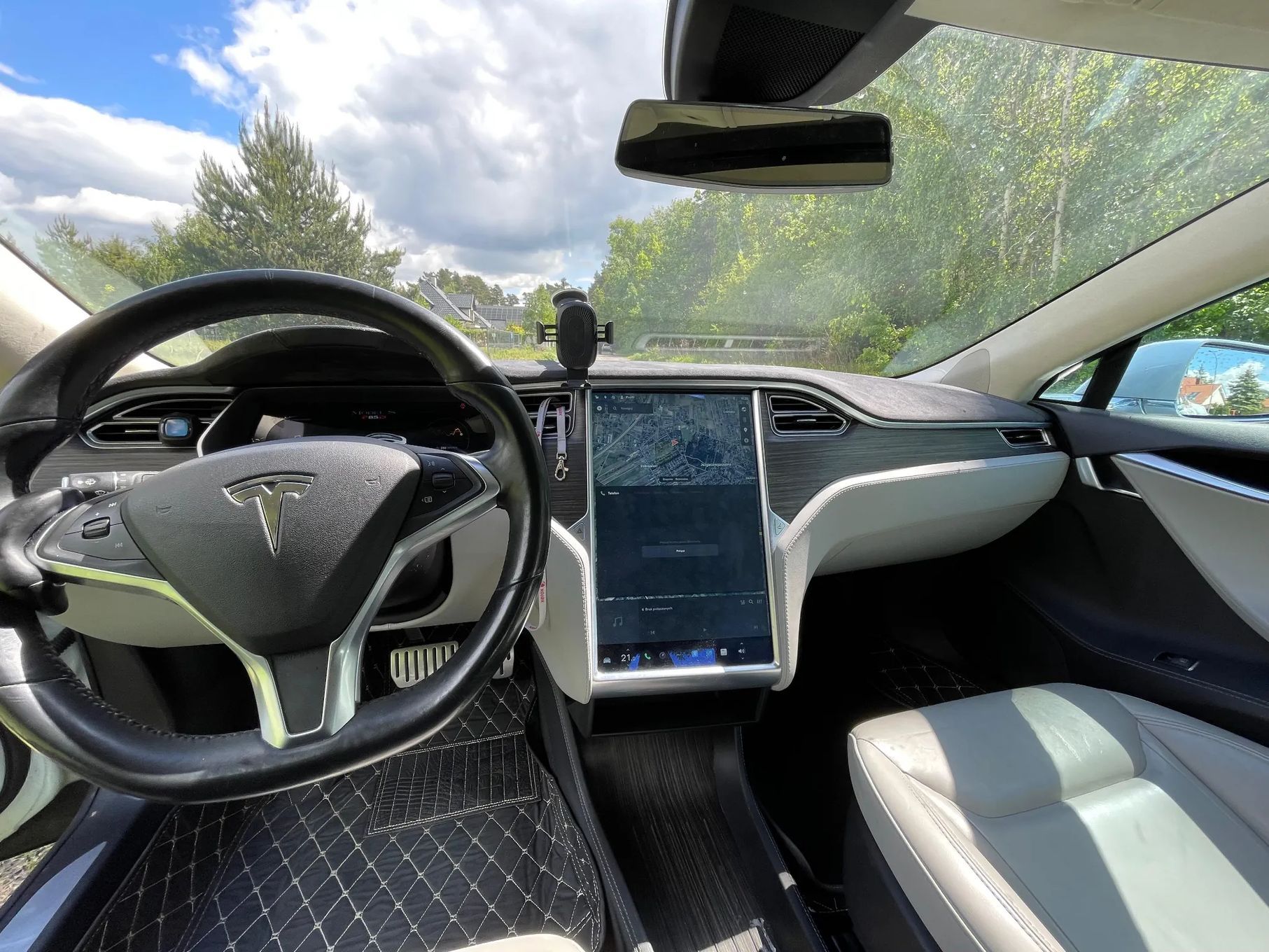 Tesla Model S P85D bardzo mały przebieg