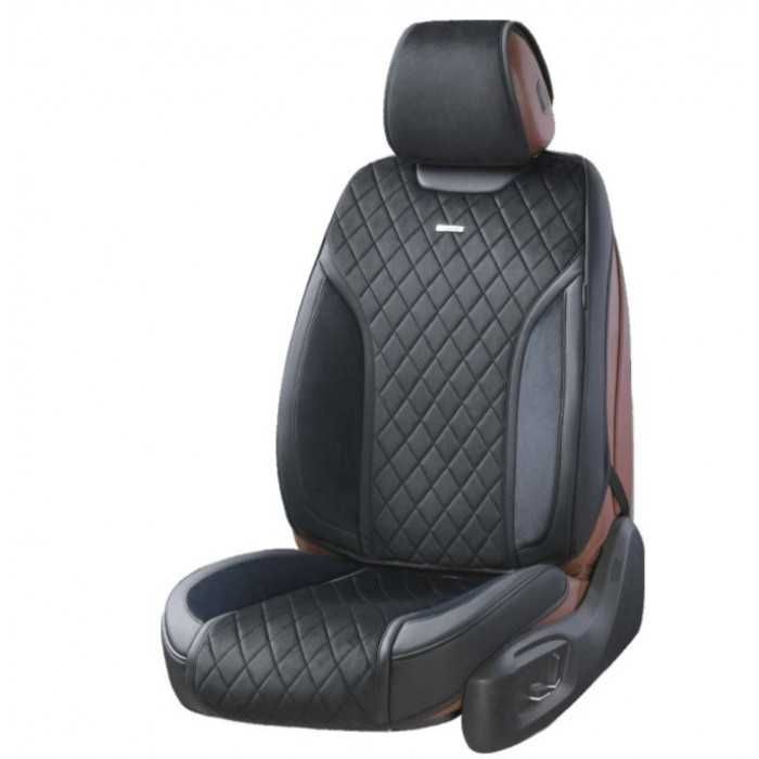 Чохли на сидіння авто 3D Elegant з алькантари Premium накидки на салон