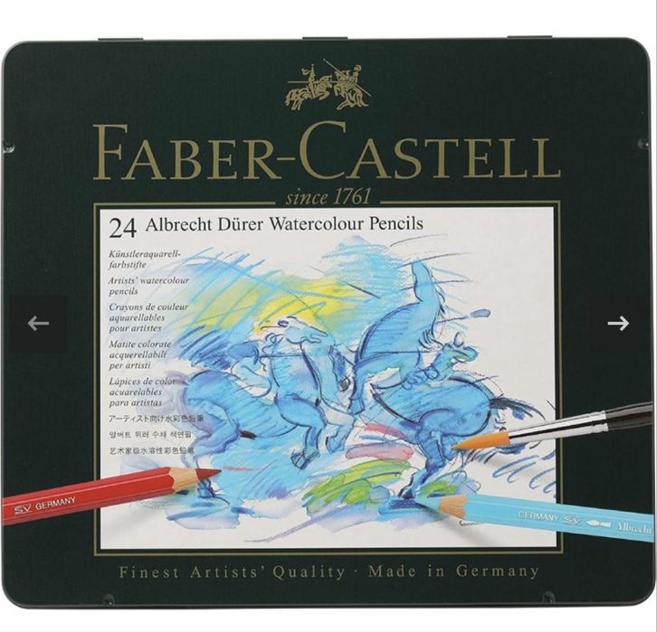 Набор акварельных карандашей 60 цветов Faber Castell Albrecht Durer