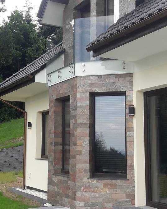 Silver Grey Shine Multicolor Copper Black Slate Deoli Łupek 30x10 Kwar