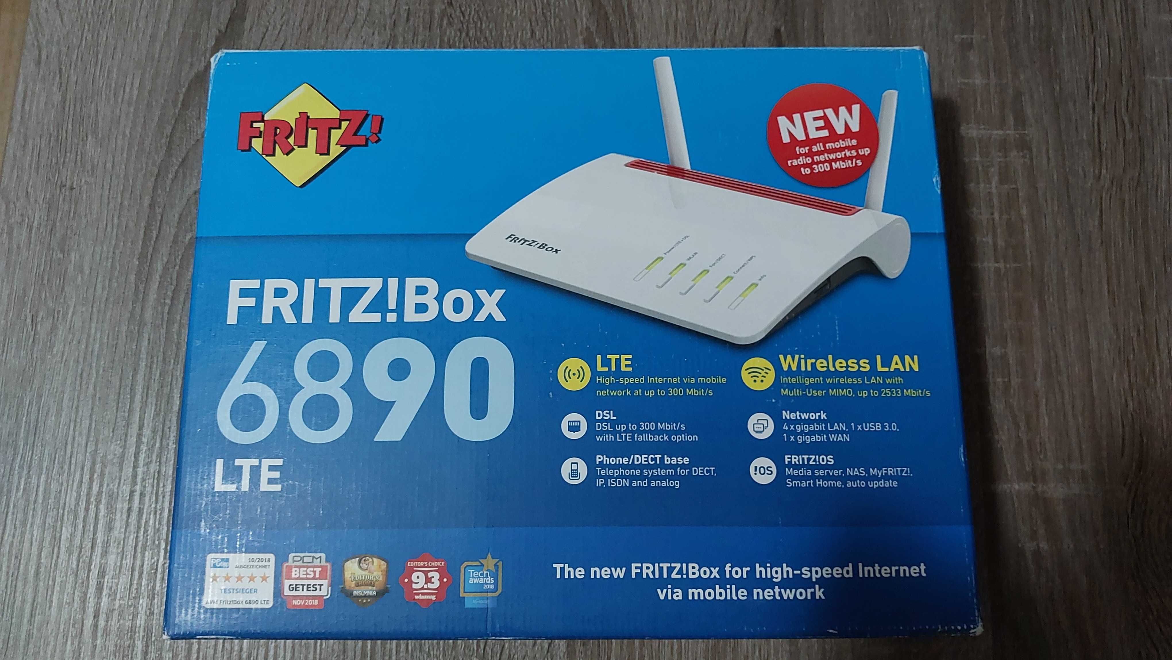 Router AVM FRITZ!Box 6890 LTE v2 Edition International NOVO