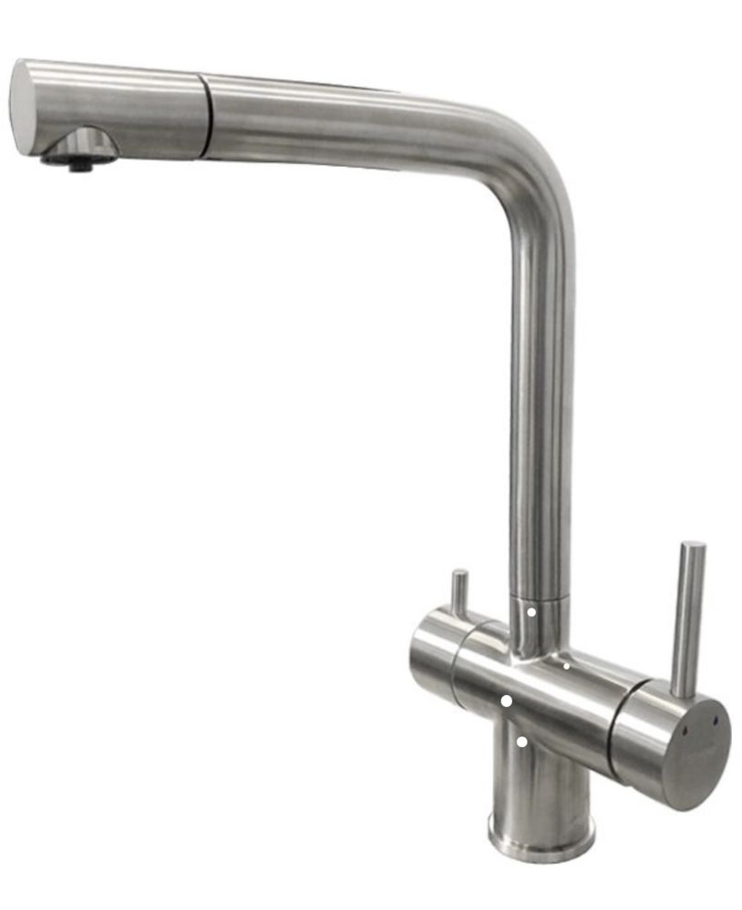Комбінований змішувач Fabiano Inox SS
