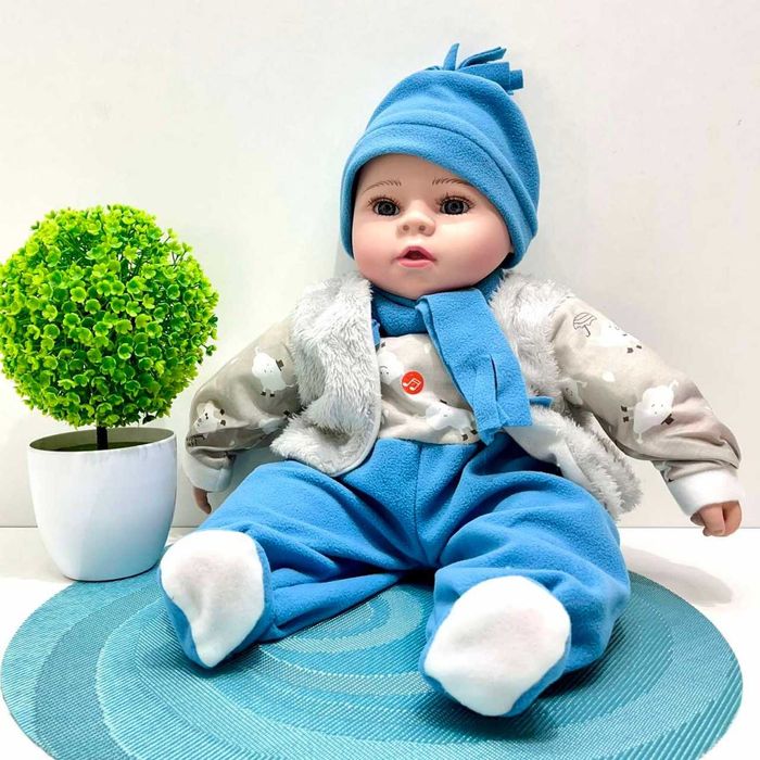 Кукла-пупс м'яконабивна зі звуковими ефектами укр мова (GD 0004 I UA)