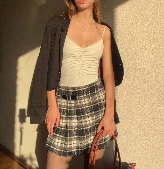 Біле боді h&m