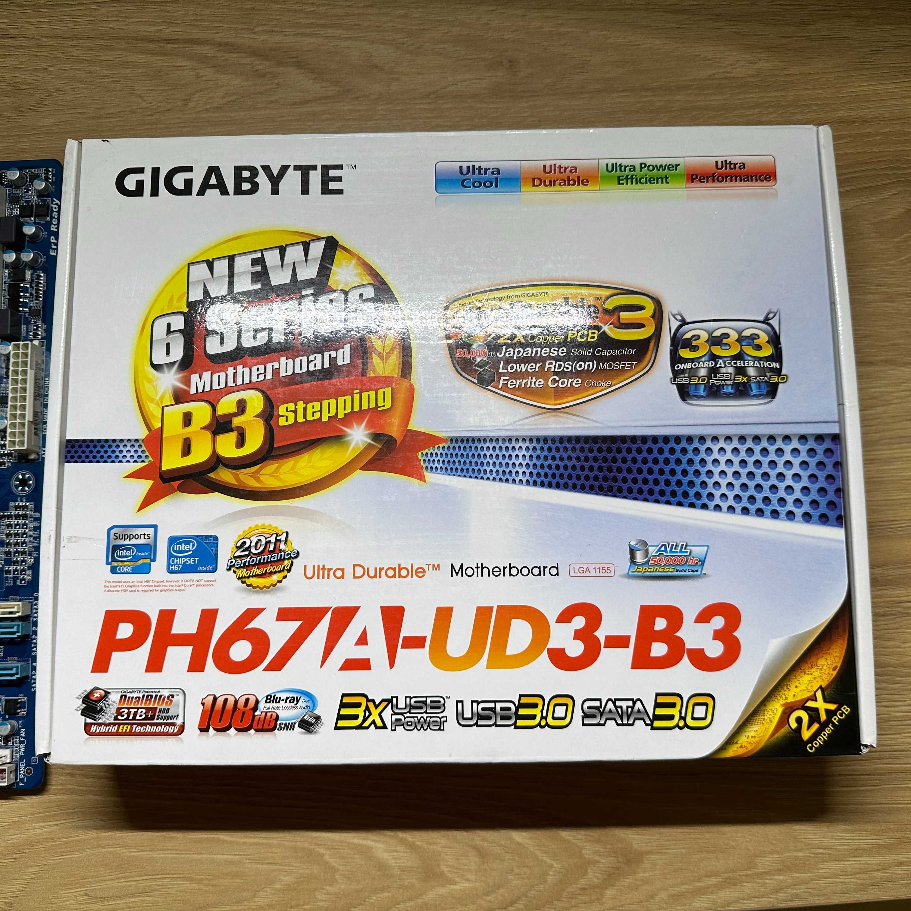 Płyta Główna GIGABYTE GA-PH67A-UD3-B3 Rev 1.1