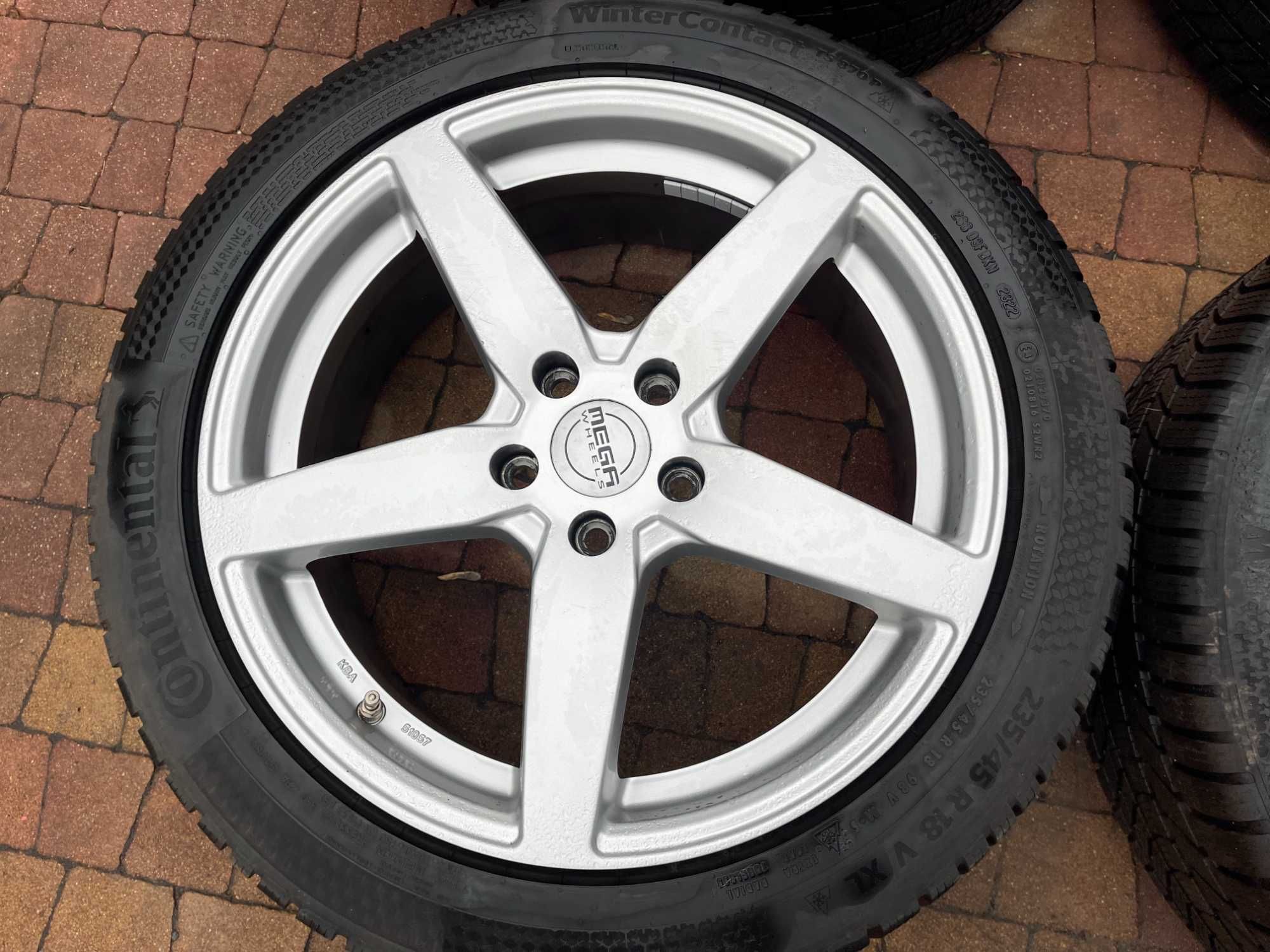 3799. Alufelgi 18" Vw Passat Audi Skoda Superb 5x112 7.5J ET45 proste