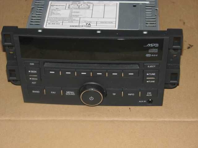 radio CD MP3 CHEVROLET captiva