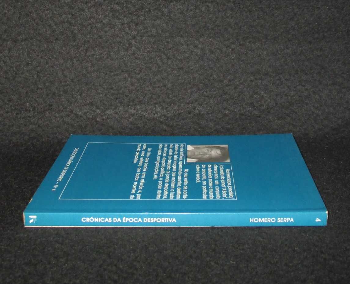 Livro Crónicas da Época Desportiva Homero Serpa