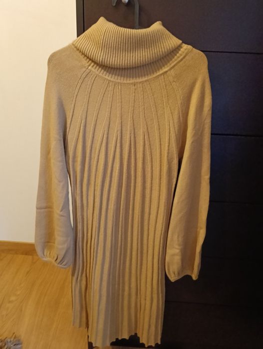 Vestido em camel - novo