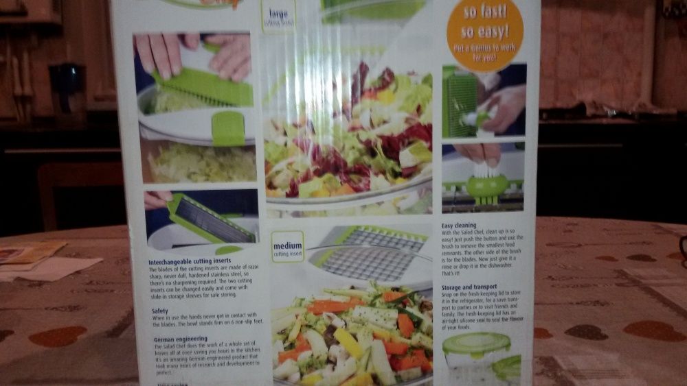 кухонный ручной комбайн SALAD CHEF