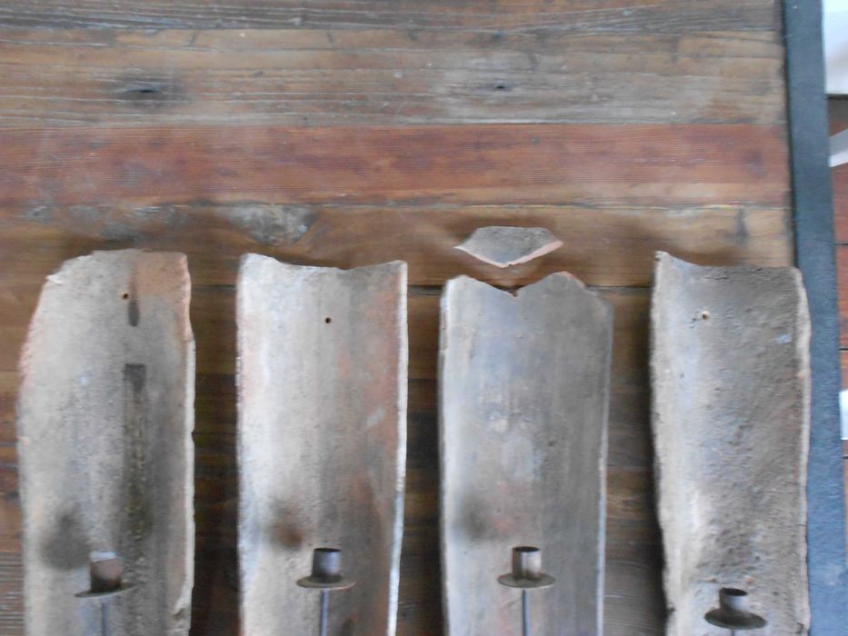 Castiçal parede porta velas rustico artesanal Santiago Compostela