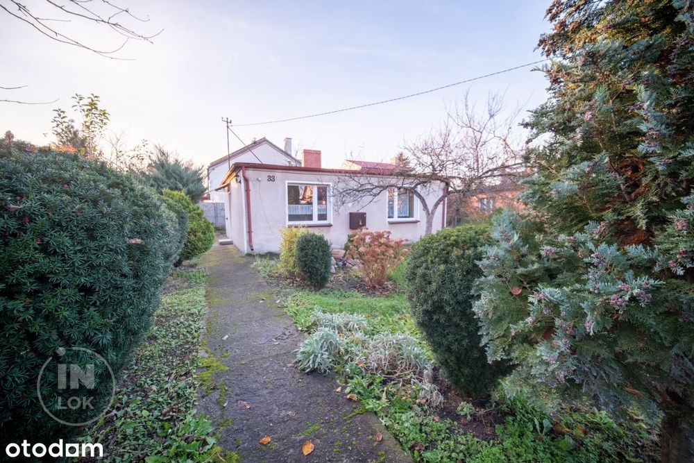 Działka z Domem w Wesołej okolicy