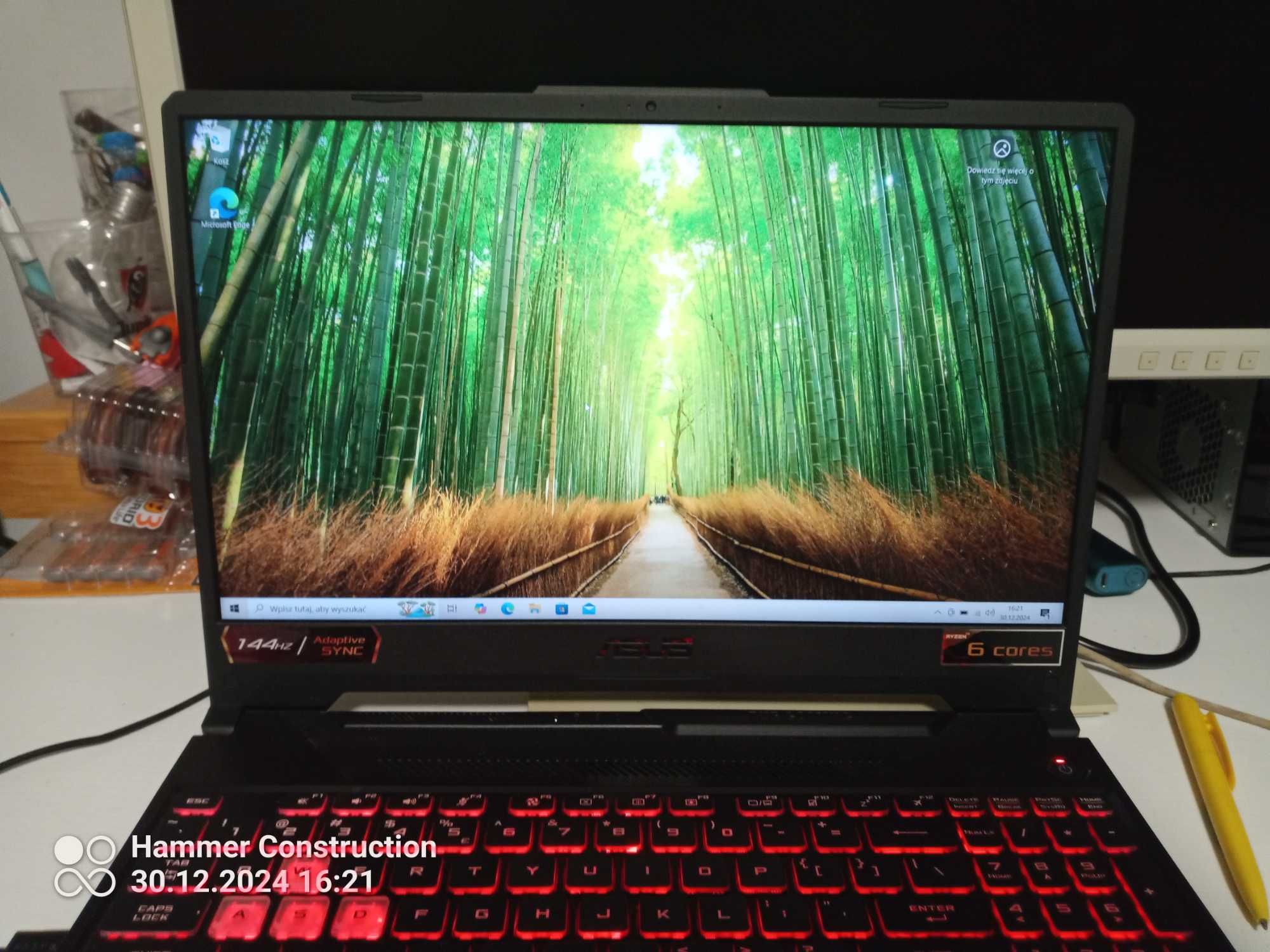 Asus tuf gaming a15 ryzen 5 // zamiana na motocykl,skuter,quad