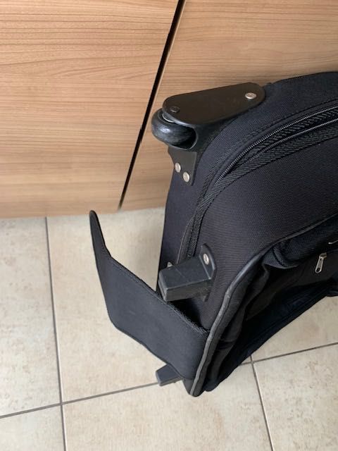 Torba podróżna na garnitur pokrowiec frakonosz TRAVEL TCM koła telesko