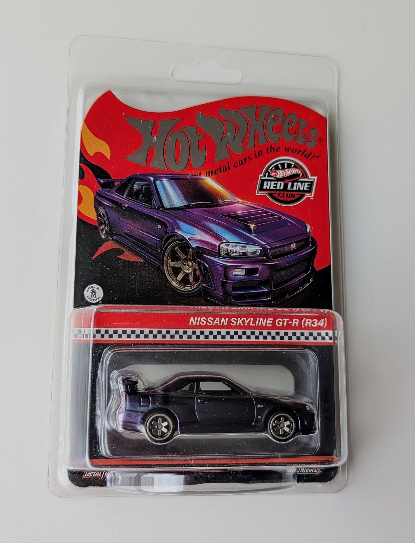 Hot Wheels Nissan Skyline GT-R R34 RLC Red Line Club Хот Вілс Скайлайн