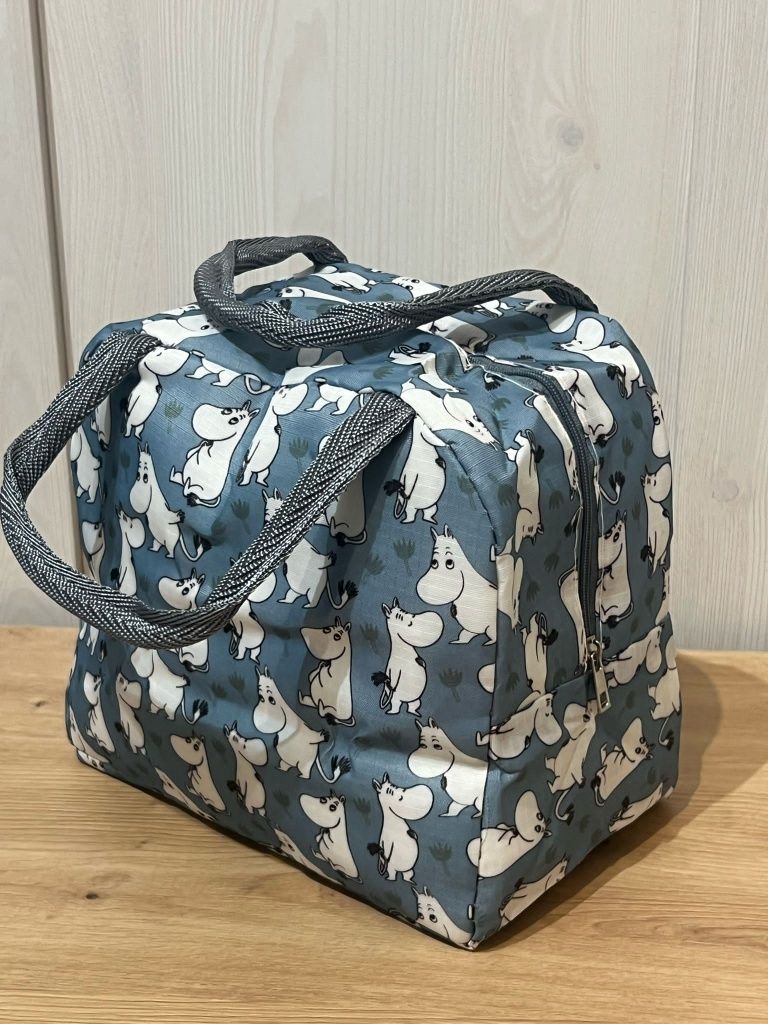 Torba termiczna Moomin 23×20×13 cm nowa, uroczy wzór!