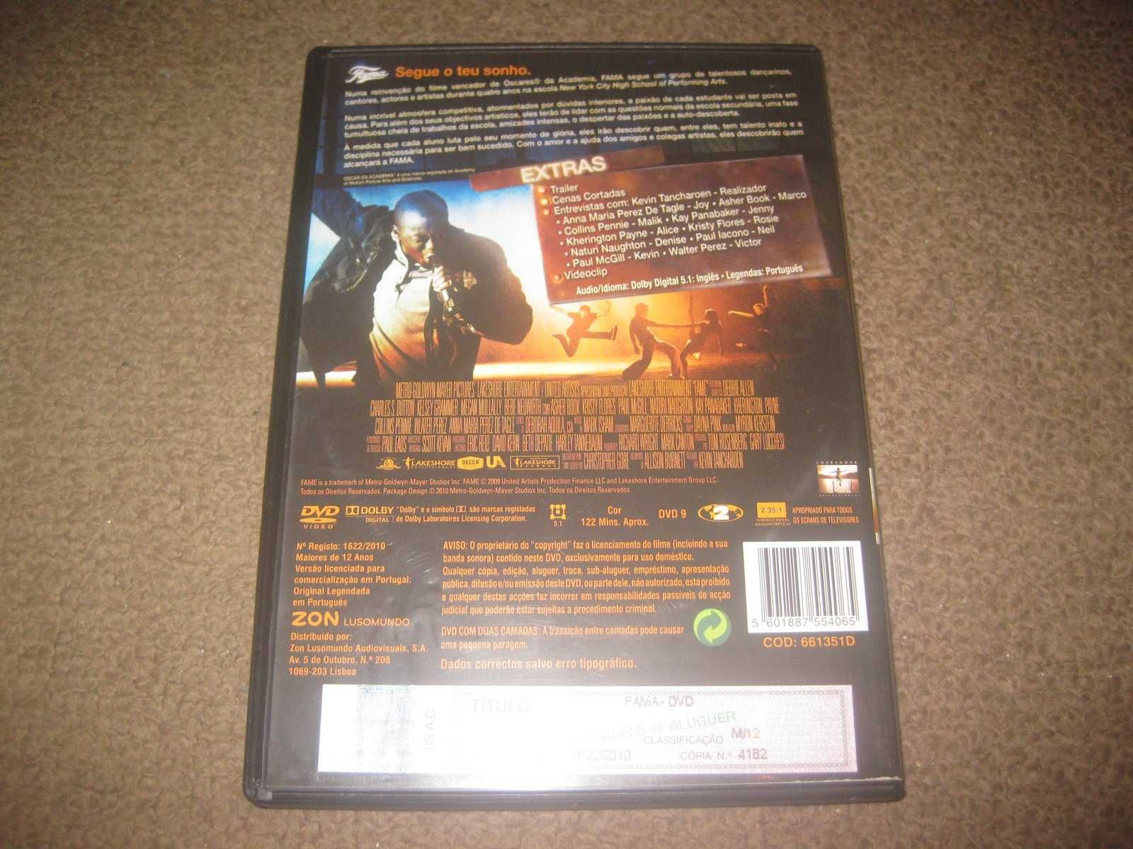 DVD "Fama" com Debbie Allen