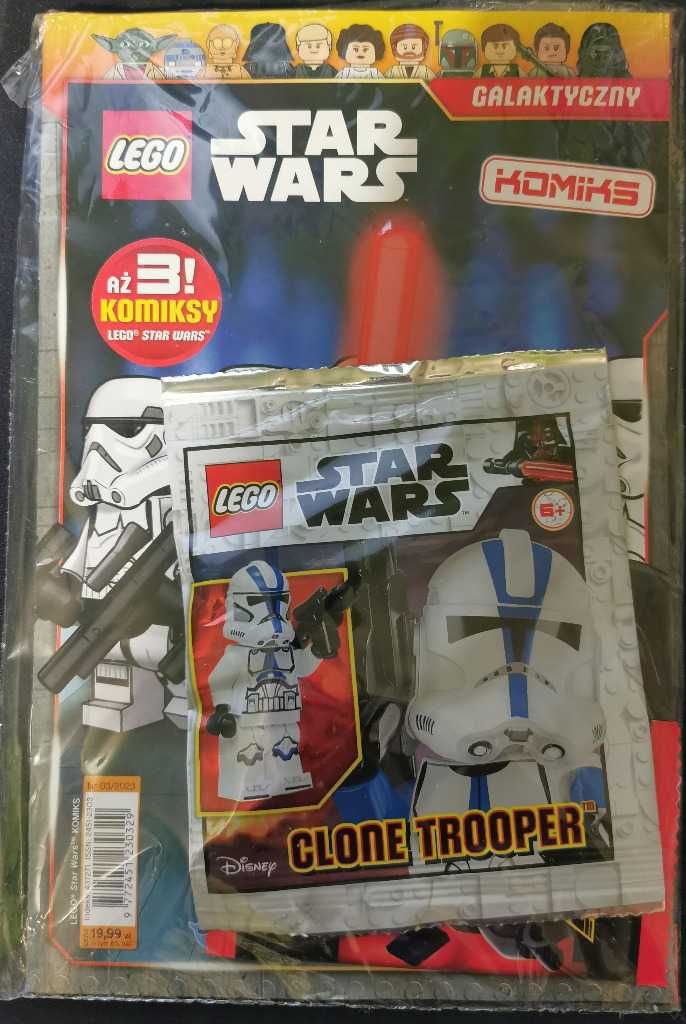 LEGO STAR WARS Komiks 3/2023 + Clone Trooper 501st