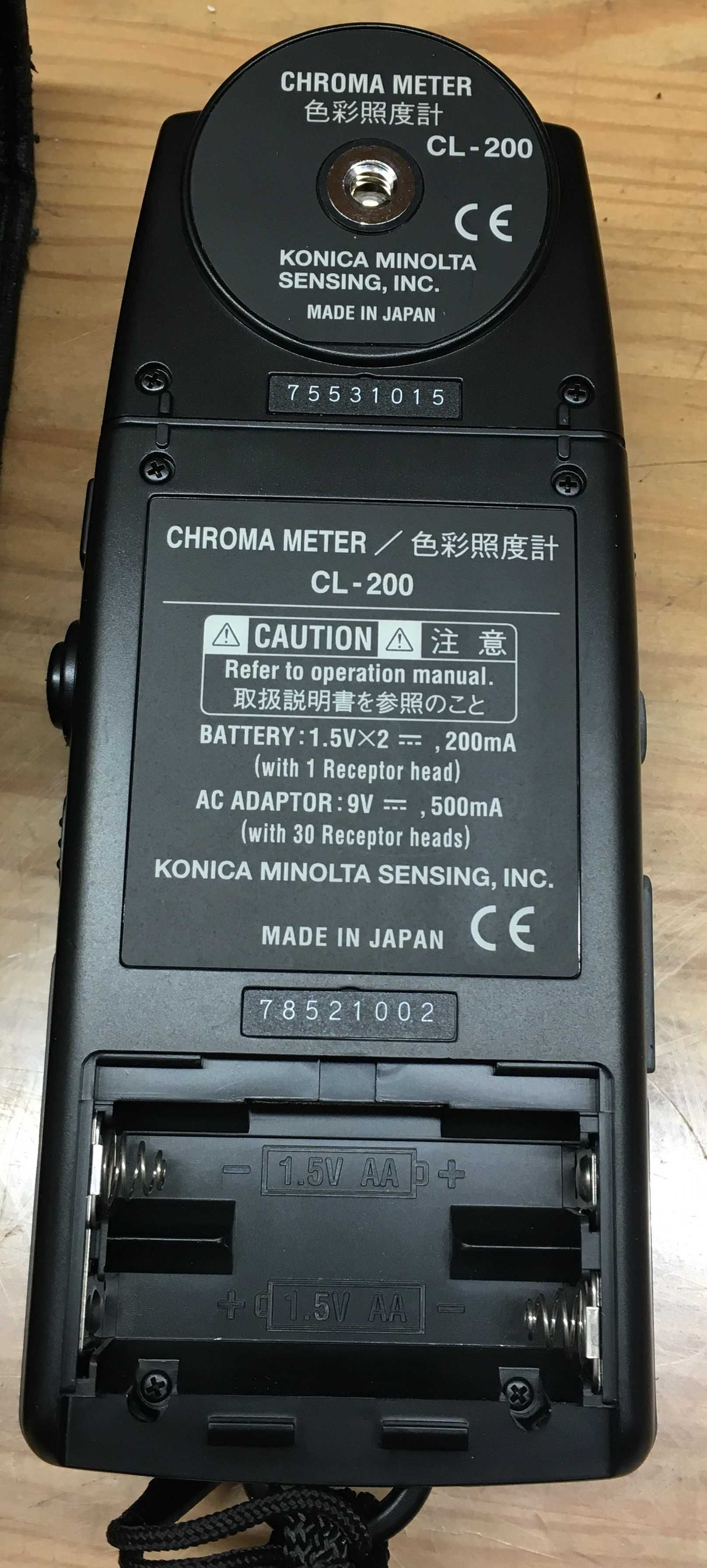 Konica Minolta Chroma Meter CL-200