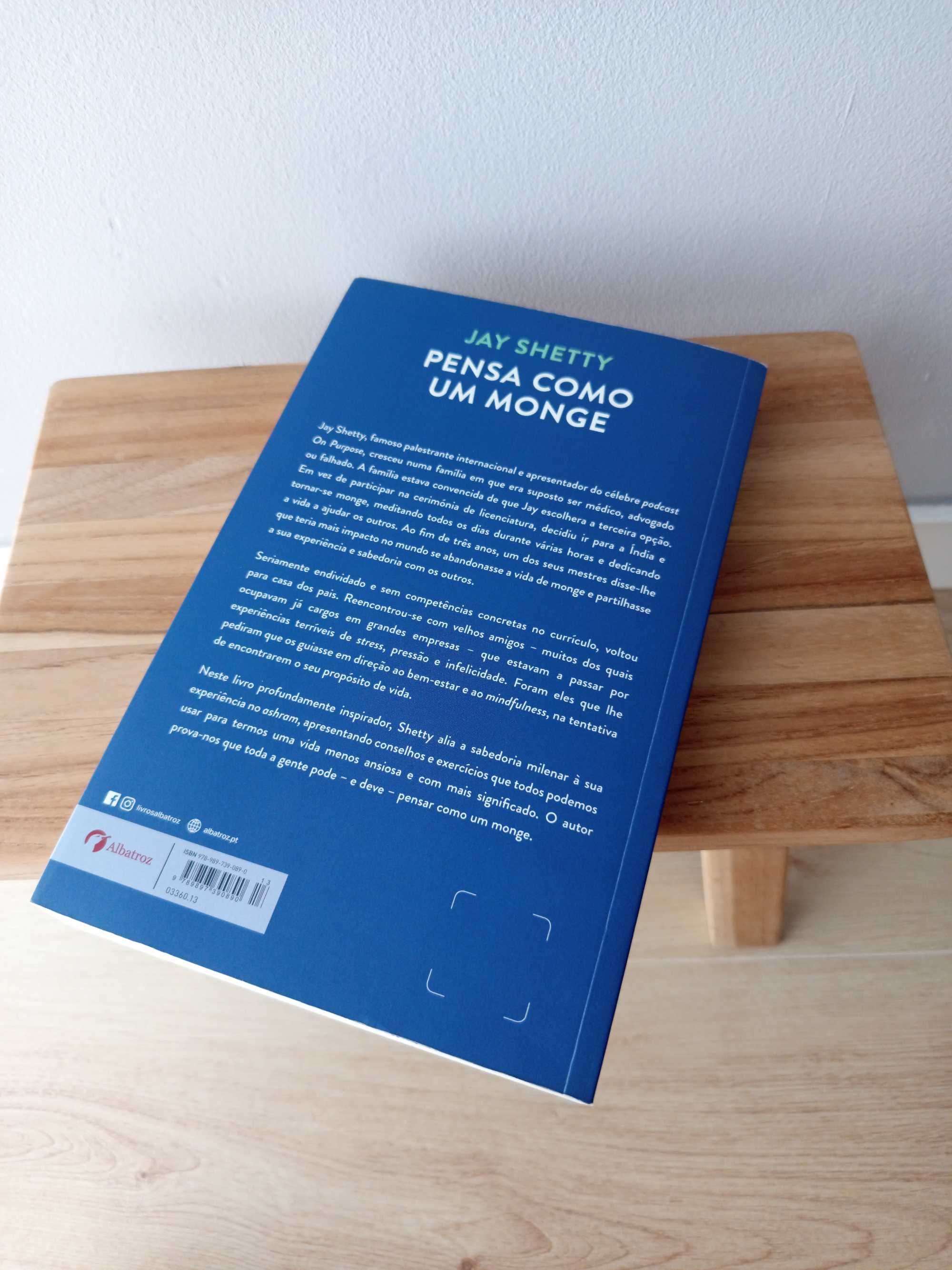 Livro "Pense como um monge"