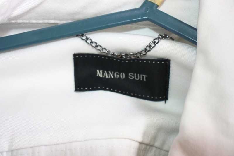 Casaco branco vestido uma vez MANGO SUIT tamanho XS