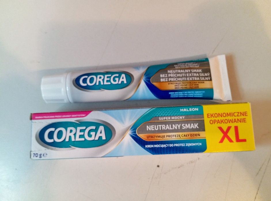 Corega Super Mocny Krem mocujący do protez zębowych 70 g 5 szt.