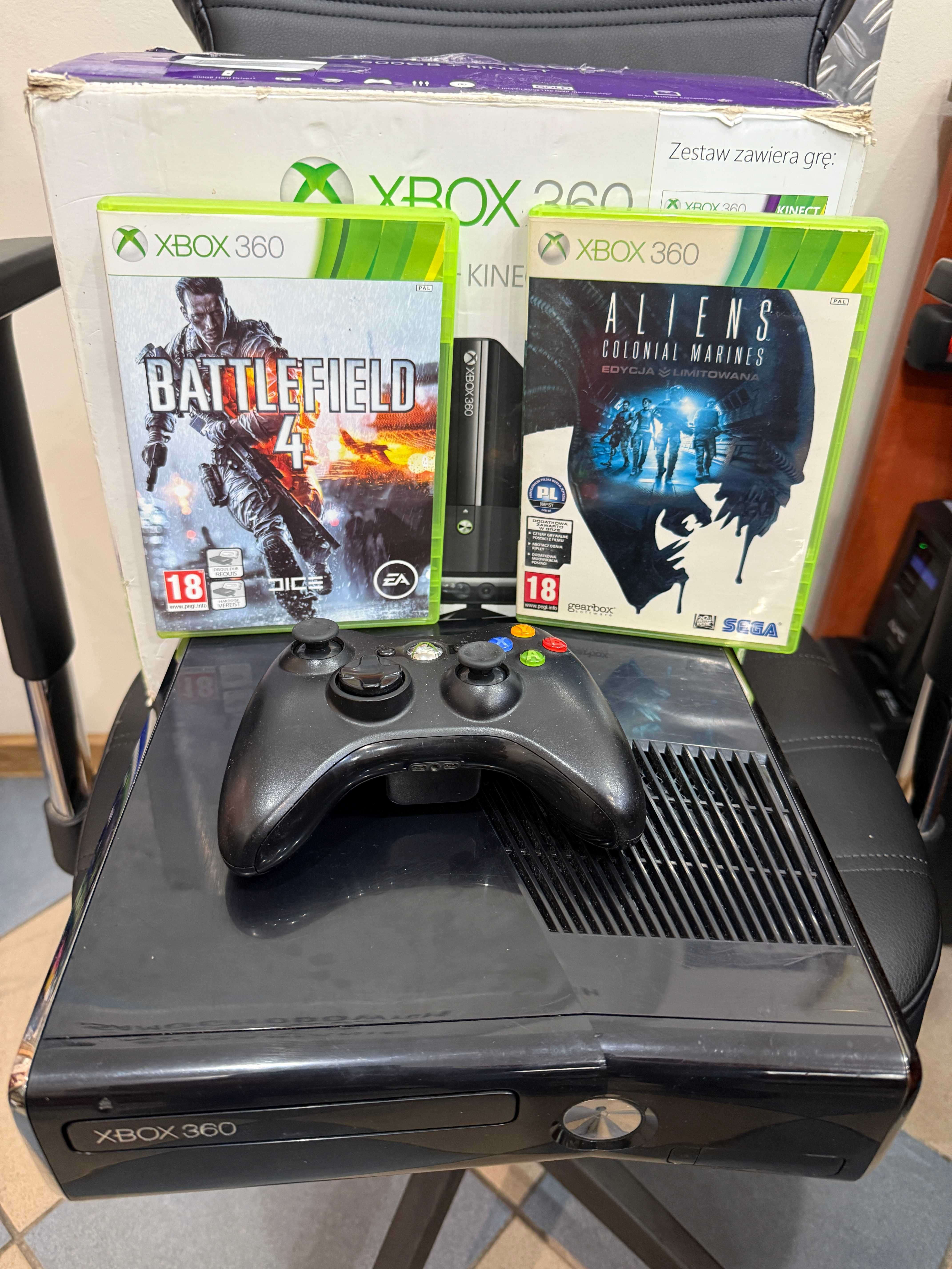 Konsola XBOX 360 500GB + 2 gry - Super Stan - ASCOM ul klasztorna
