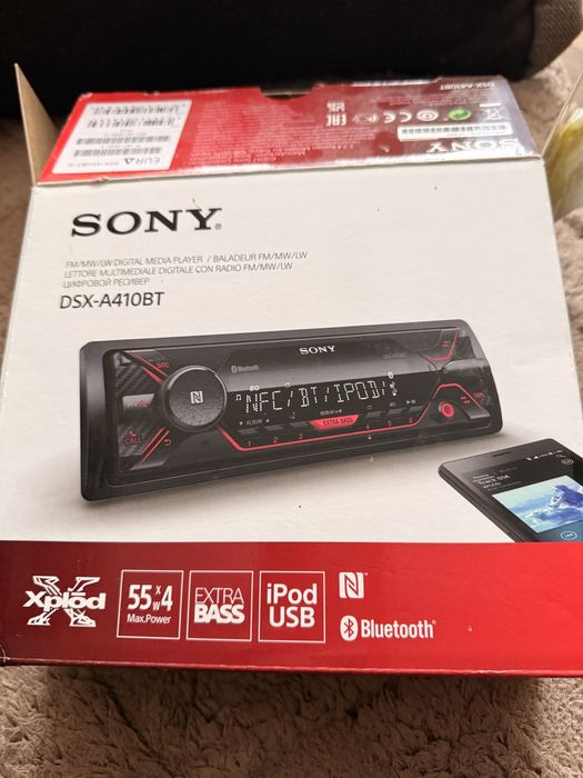 Radio samochodowe Sony