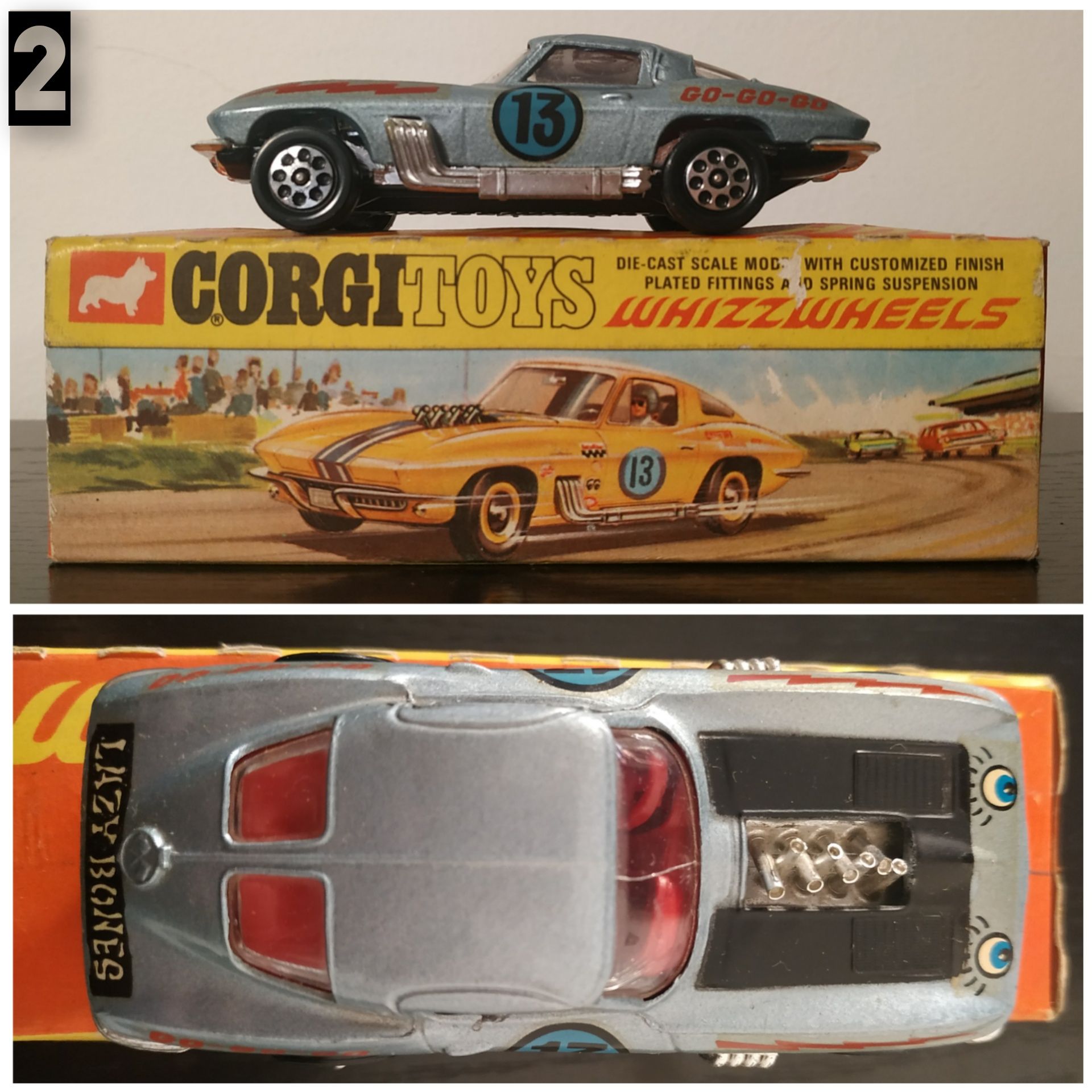 Carros e veículos miniatura com caixa (Lesney, Corgi Toys, Solido)