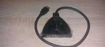 Rozdzielacz HDMI 3w1 Gana