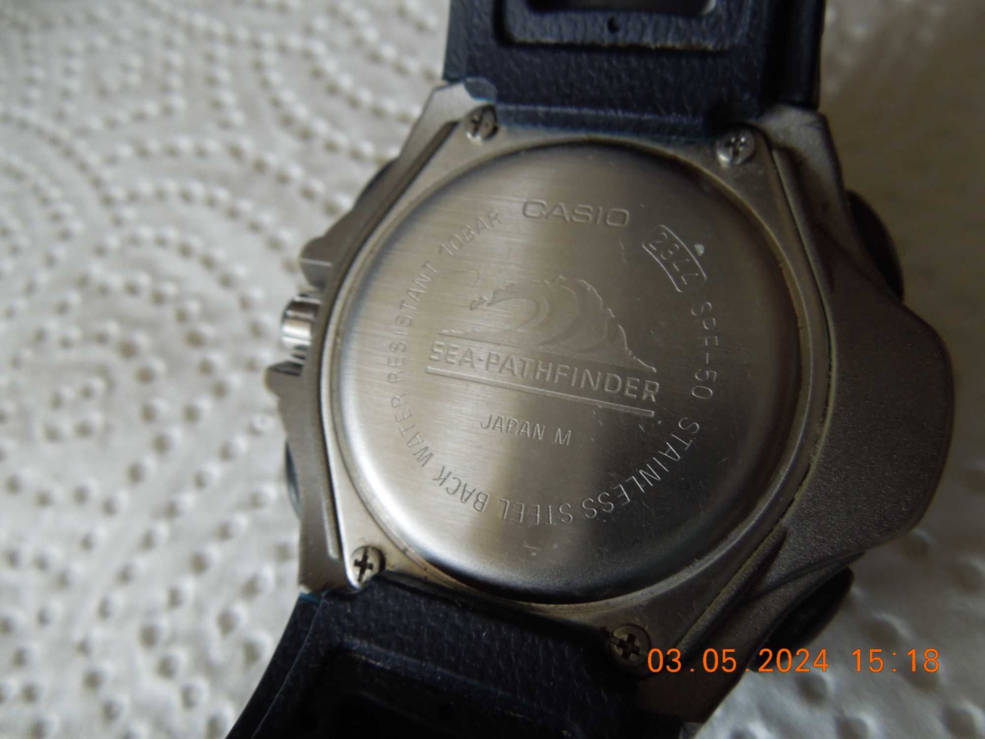 zegarek casio sea pathfinder