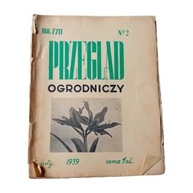 Przegląd ogrodniczy. Nr 02 - luty 1939. Rok XXII.