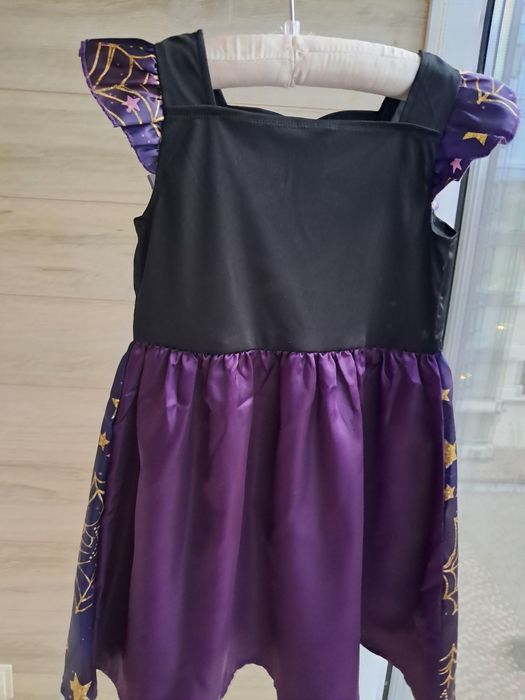 платье ведьмочки волшебницы Хеллоуин 5-6л